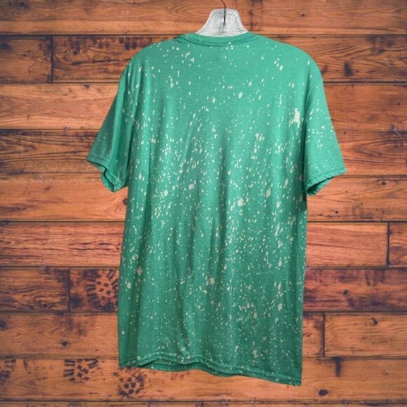 5 for $25🔥Gildan #SoftballMom Teal Acid Short Sleeve T-shirt Medium - Picture 2 of 5